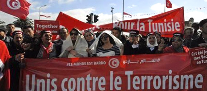 La UIL partecipa alla grande manifestazione di Tunisi contro il terrorismo