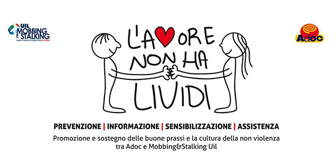  Evento - L'AMORE NON HA LIVIDI Centro di Ascolto Mobbing & Stalking UIL La Spezia - Adoc 