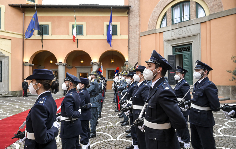 110 anniversario della Polizia italiana. 