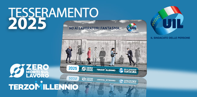 UIL: il tesseramento (per regioni) negli anni 2022 - 2025