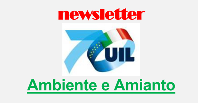 Newsletter Ambiente e Amianto