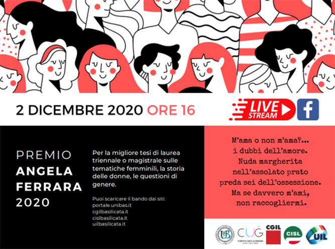 Premio Angela Ferrara - 2 dicembre 2020 ore 16.00