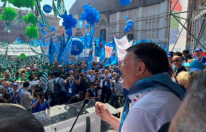 Bombardieri: “Per sostenere le proposte sindacali, serve una mobilitazione lunga”
