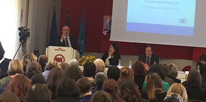 8 marzo alla UIL: Donne e Previdenza