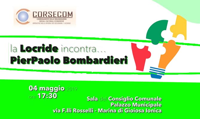 «La Locride incontra PierPaolo Bombardieri»