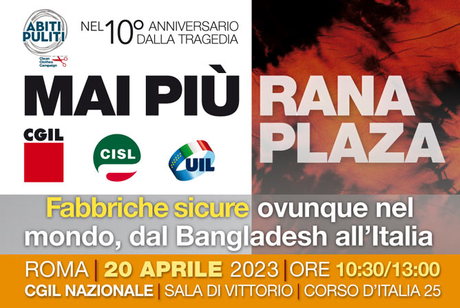 10 anni da Rana Plaza