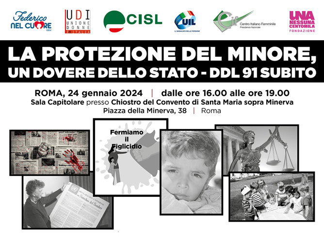 La protezione del minore, un dovere dello Stato - DDL 91 subito