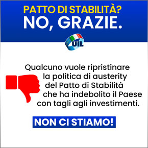 Patto di stabilità No grazie.