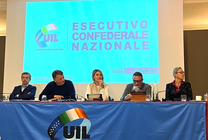 Comunicato dell’Esecutivo confederale nazionale della Uil