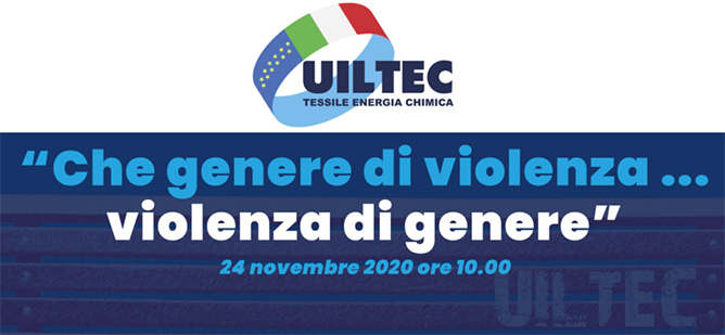 Iniziativa UILTEC Che genere di violenza... Violenza di genere