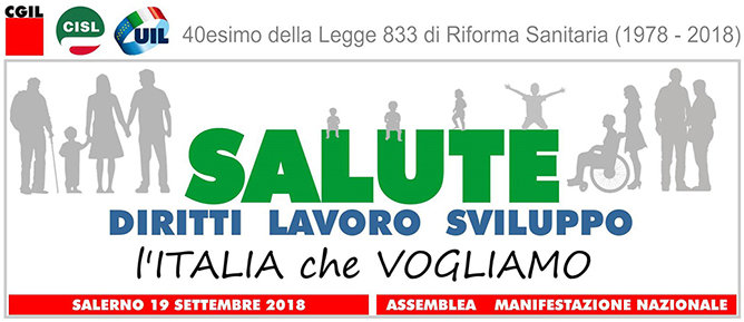 40simo della Legge 833 di Riforma Sanitaria (1978 - 2018)