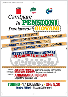 Cambiare le pensioni