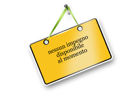 Nessun impegno al momento disponibile