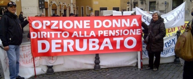 Pensioni: bloccata l’Opzione donna