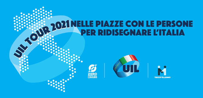 Conferenza stampa del Segretario generale della Uil PierPaolo Bombardieri